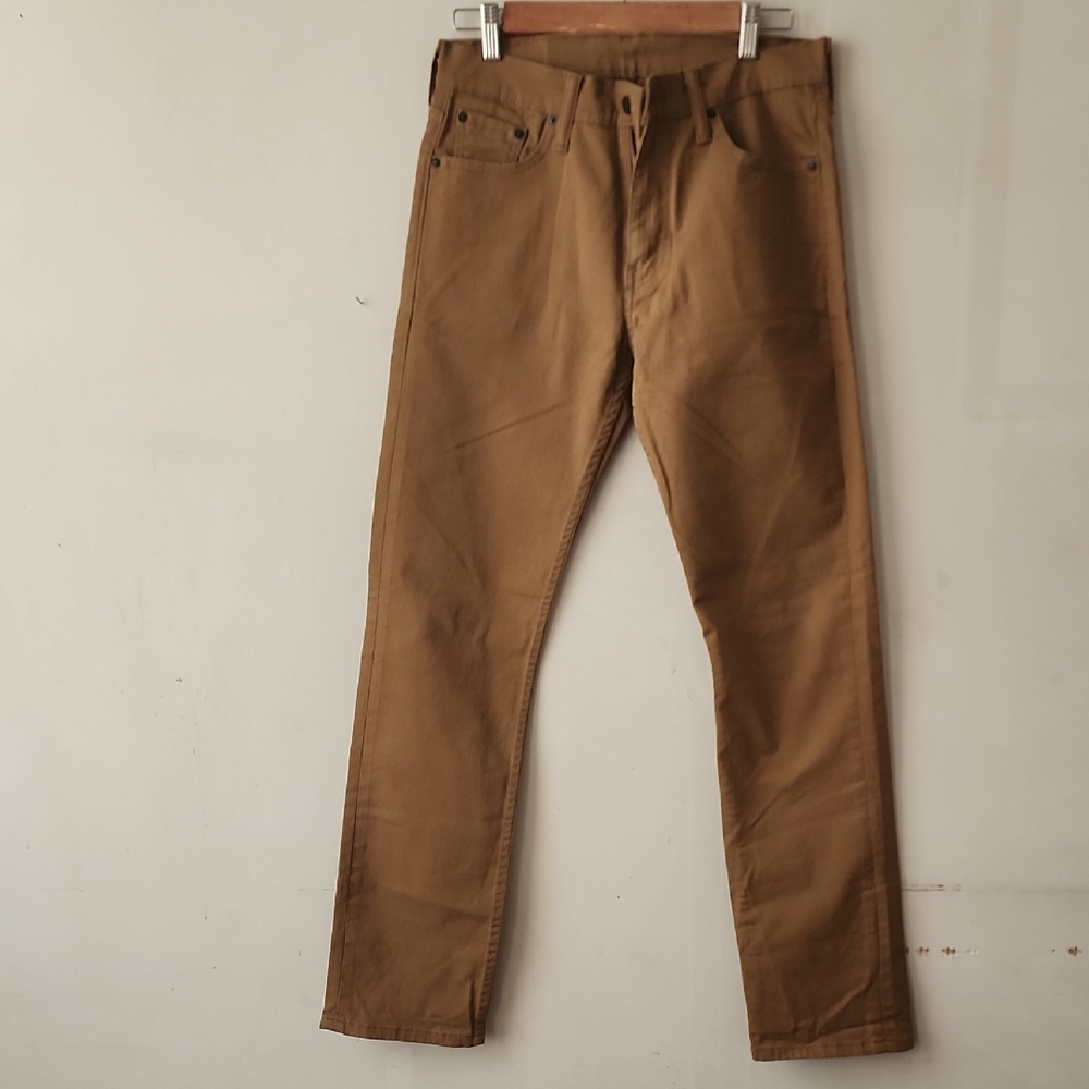 Levi's Men's Brown Slim Jeans
